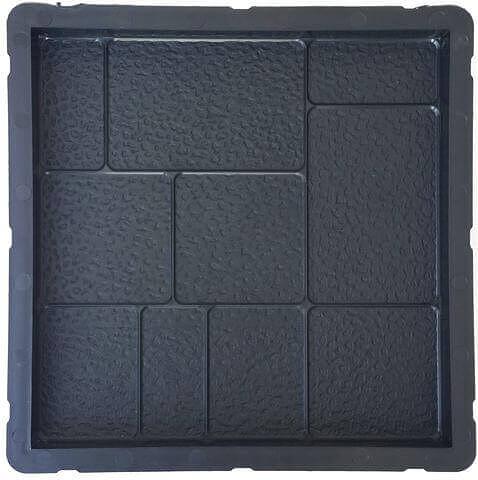 Формы тротуарной плитки размер старый город 30×30×3 см опт фото 2