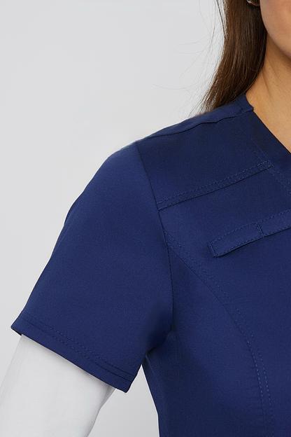 Mahogani / Топ медицинский женский (Insoft, короткий рукав), арт. 3-02-25-1 фото 10