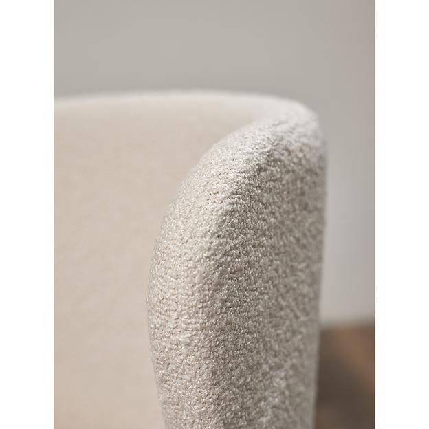 Стул Foggy, букле, молочный фото 10