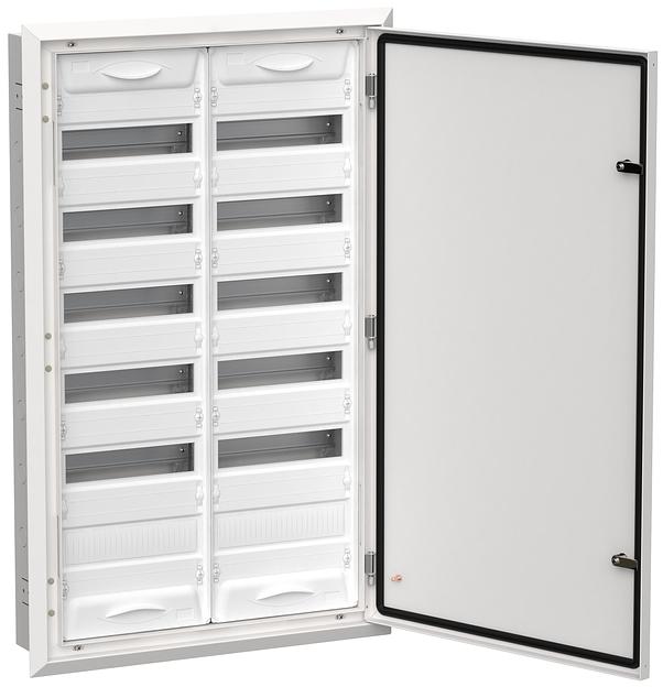 Корпус мет. ЩРв-144 (2х72) 1005х625х130 IP31 бел IEK TITAN 5 фото 1