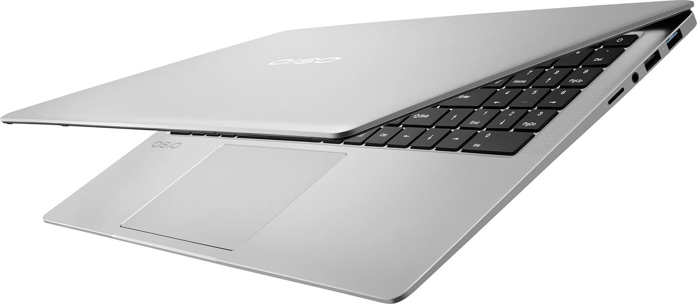 Ноутбук Osio FocusLine F160a-005 Ryzen 5 5500U 16Gb SSD512Gb AMD Radeon 16.1" IPS FHD (1920x1080) noOS grey WiFi BT Cam 6000mAh фото 7