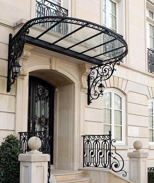 Изготовление навесов и козырьков под заказ ОПТ фото 1