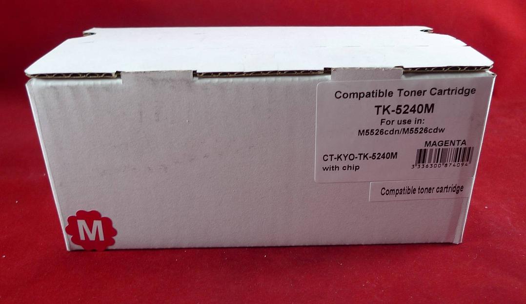 Тонер-картридж для Kyocera Ecosys P5026cdn/P5026cdw/M5526cdn/M5526cdw TK-5240M magenta 3K ELP Imaging® фото 1