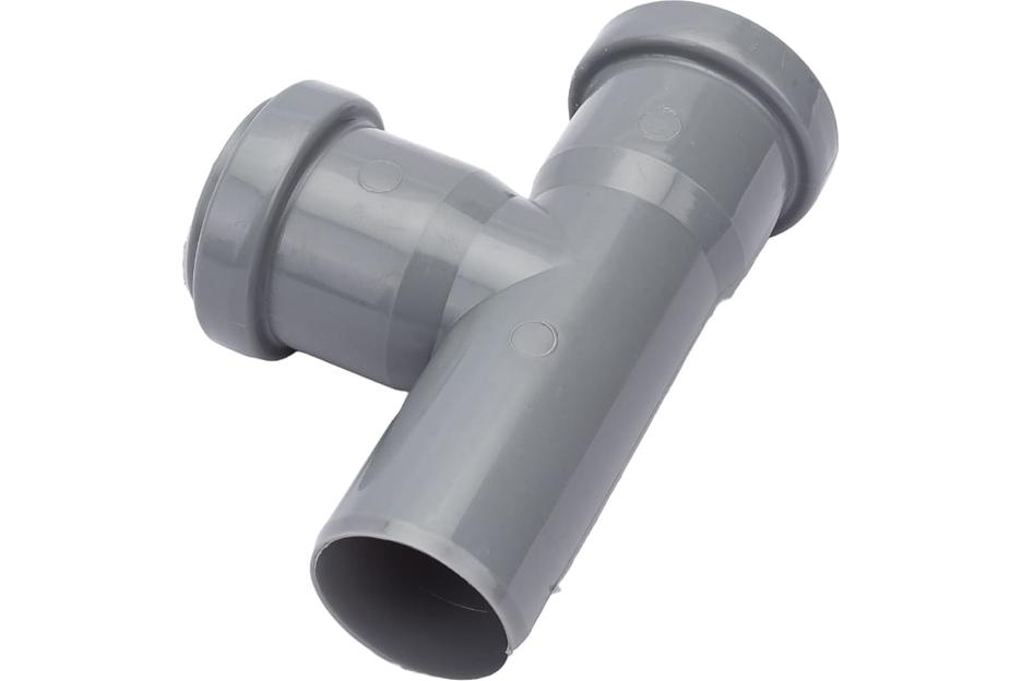 Тройник канализационный 87.5 град. 40 х 40 фото 2