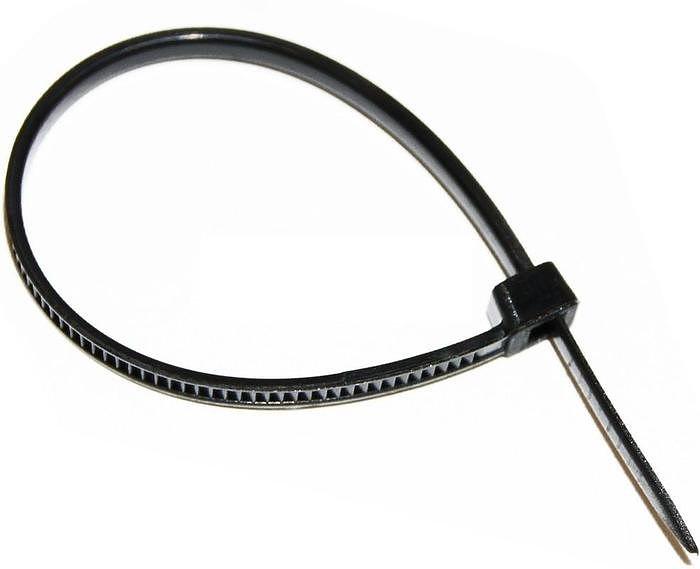 Хомут КСС-А 4,8х200 нейлоновый с УФ защитой черный (100штук/упаковка) IN HOME фото 1