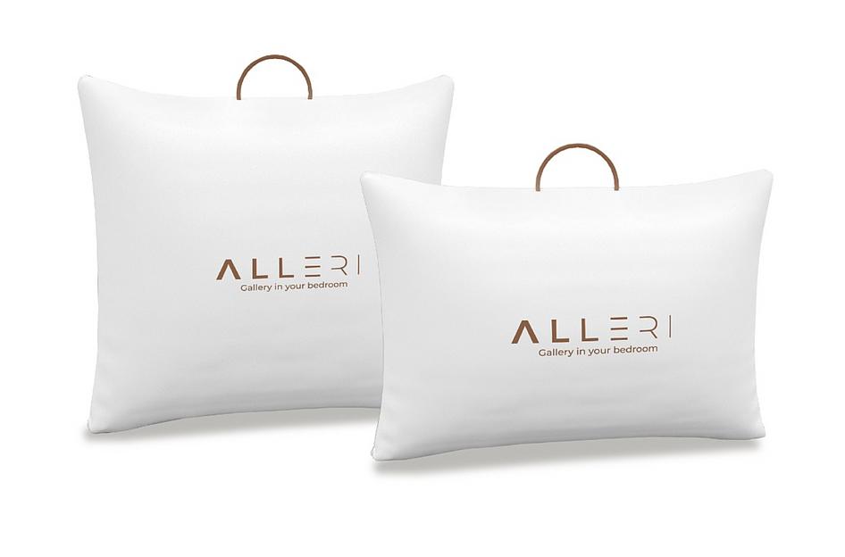 Подушка «Cashmere gold-line» тик 70×70 ОПТ фото 4