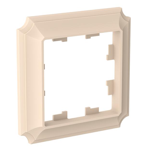 ATLASDESIGN ANTIQUE 1-постовая рамка, ПЕСОЧНЫЙ фото 2