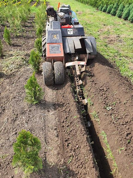 Услуги и аренда траншеекопателя (бара) в Краснодаре фото 7