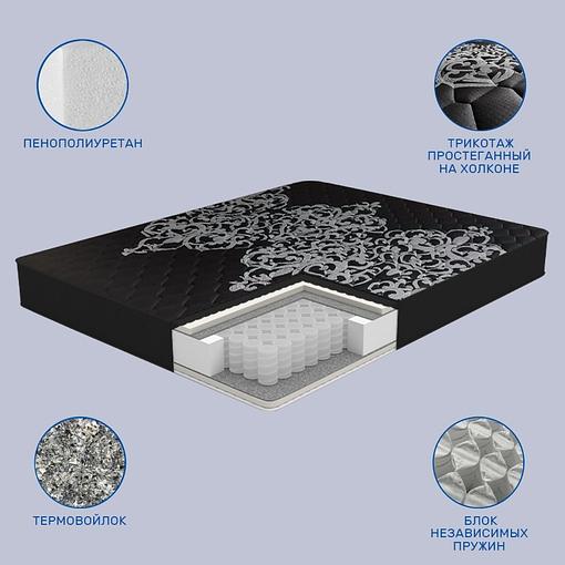 Анатомический матрас «Balance» Black 160×180-200 см на заказ фото 3