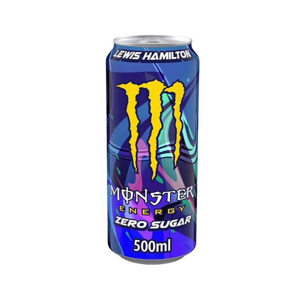 Напиток энергетический «Monster Lewis Hamilton Zero Sugar» 500 мл ОПТ фото 1