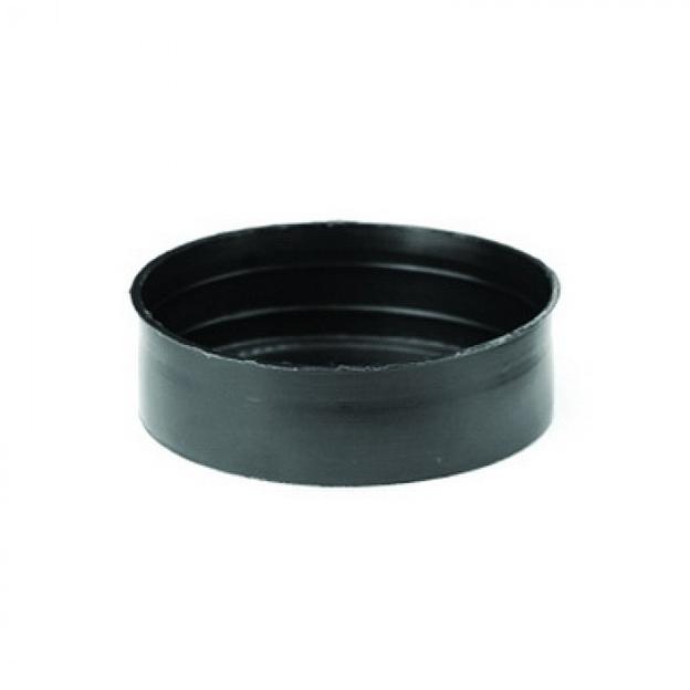 Заглушка для двустенных труб,наружная,полипропилен, д.63 фото 1