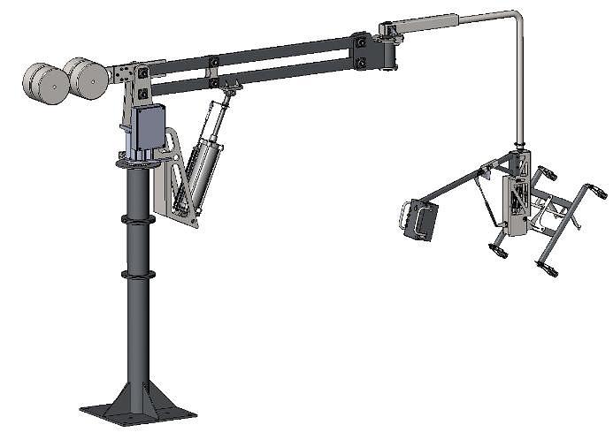 Напольный пневмо-сбалансированный манипулятор фото 1