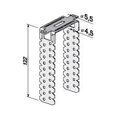 Подвес прямой укороченный L270 мм опт фото 2