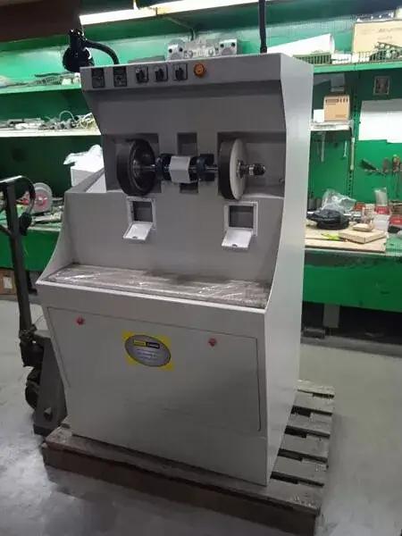 Станок для ремонта обуви ШСК-1100L ленточный с регулировкой оборотов и грибком фото 3