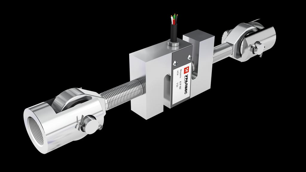 S-образный тензодатчик К-Р-16К-1т с подвесами М12 фото 1