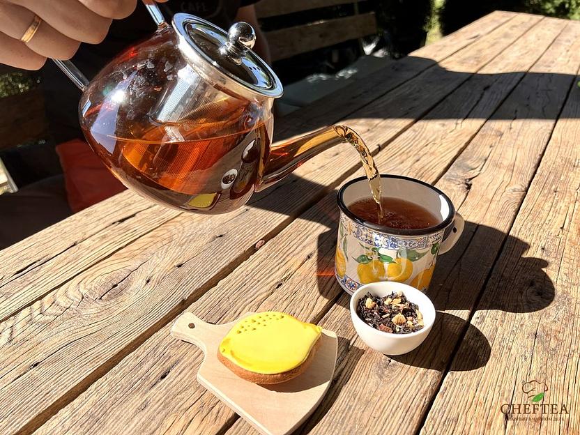 Чёрный чай CHEFTEA «Сладкий грейпфрут» 200 г фото 3