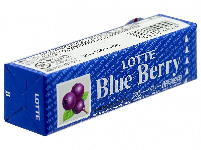 Резинка жевательная «Голубика», Lotte ОПТ фото 2