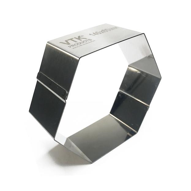 Форма-резак шестигранник 140х60 мм фото 1