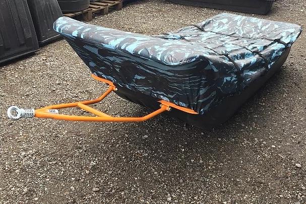 Сани-волокуши СВ-3 с отбойником фото 2