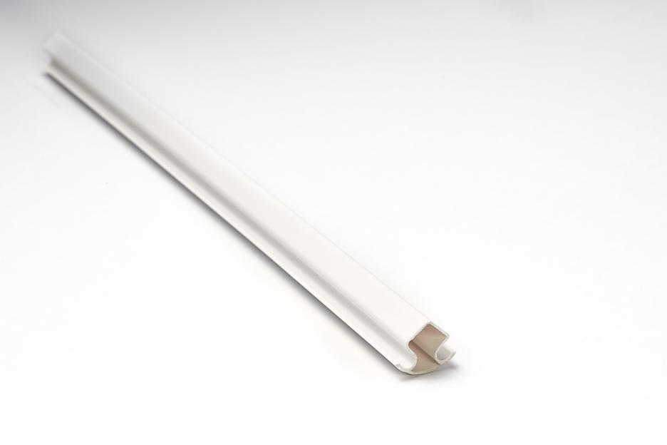 Кабель-каналы Уфакор «Арка» 40х25х2200 мм, белый цвет, длина 2 м фото 2