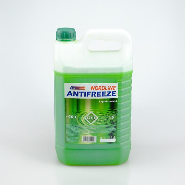 NORDLINE Антифриз G11 зеленый 5 кг фото 1