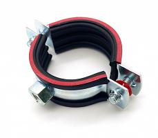 Трубный хомут DGR с гайкой 3 1/2" (95-103)М10 фото 1