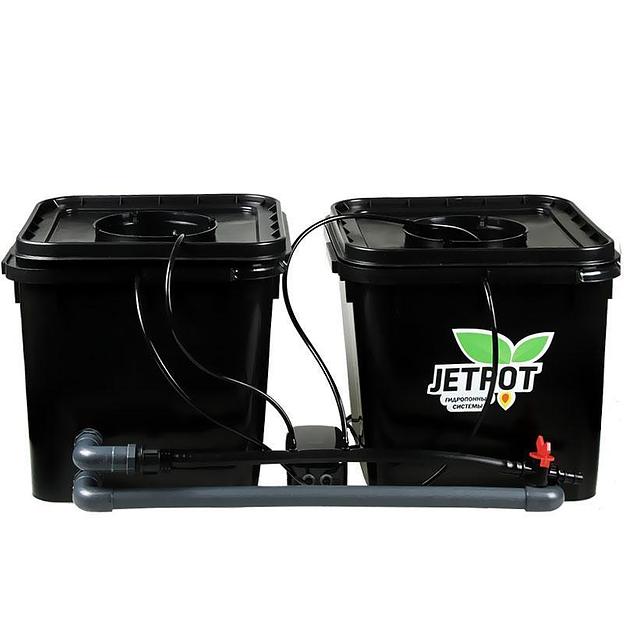 Гидропонная система JetPot Aqua DWC Duo Pro фото 1