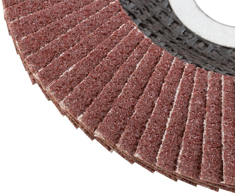 Круг лепестковый торцевой GREATFLEX (72 лепестка) 125 х 22.2 мм, Р40 фото 4