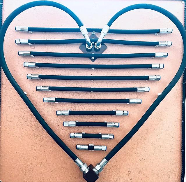 Рукав РВД 2 SN 12 — 27.5 — 2250 DK (г) М22×1.5 — арт. 801 опт фото 3