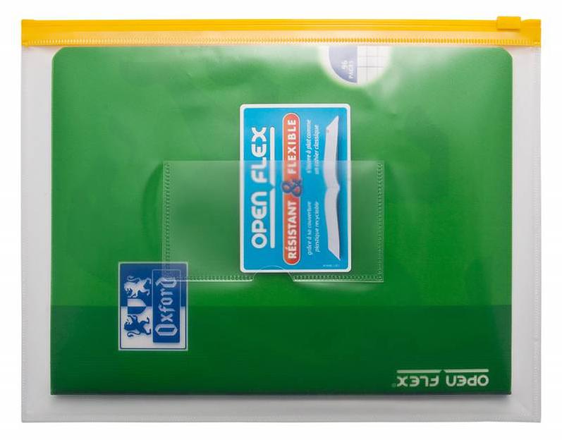 Папка на молнии ZIP Бюрократ -BPM5AWT A5 полипропилен 0.15мм карм.для визит. цвет молнии белый фото 2