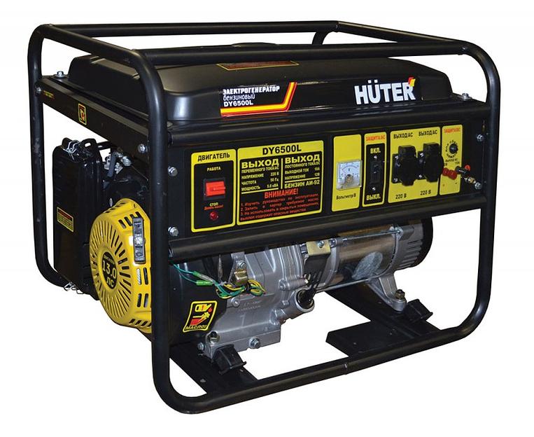 Генератор Huter DY6500L 5.5кВт фото 1