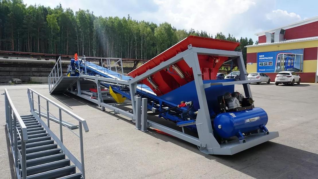 Бетонный мобильный завод «Конвейер-20» РБМК-20 фото 7