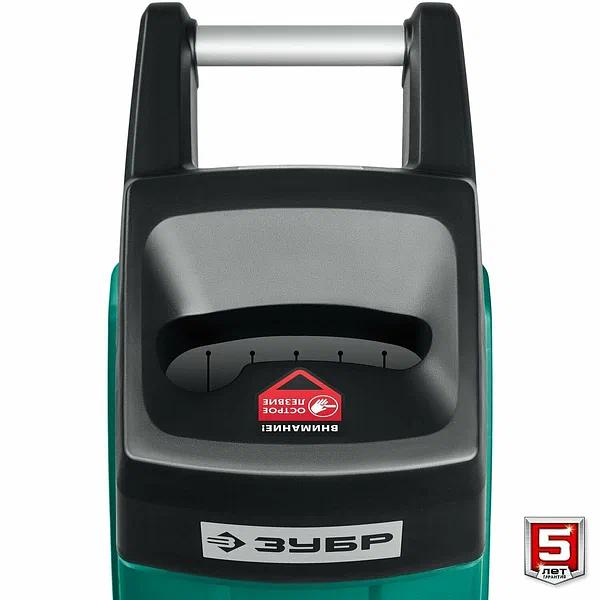 Измельчитель садовый электрический ЗУБР ЗИЭ-40-2300 фото 3