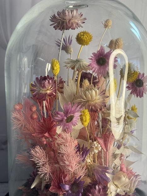 Букет из сухоцветов 30 см код 116550932 ОПТ фото 3