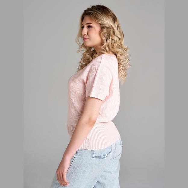 Кофта «Фантазия» розовая ОПТ фото 3