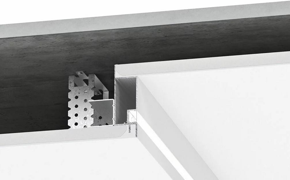 Профиль базовый FerGipps Б 01 черный ОПТ фото 3