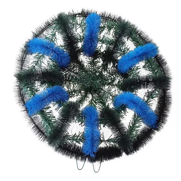 Фон ритуальный 3D-круг к21-р120-ё20-ц45-лк60 68см фото 2