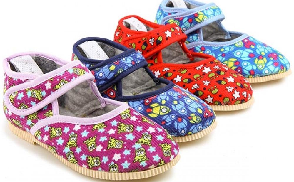 Тапочки гусариковые с передним ремнём р-р.120-140 фото 1