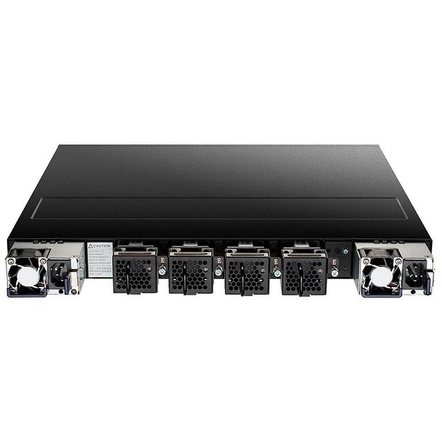 D-Link DXS-5000-54S/A1ASI Управляемый L3 коммутатор с 48 портами 10GBase-X SFP+, 6 портами 40GBase-X QSFP+, 2 источниками питания AC и 4 вентиляторами фото 4