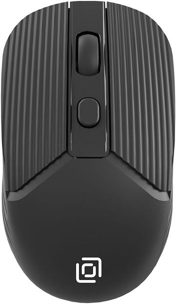 Мышь Оклик 509MW black черный оптическая (1600dpi) беспроводная USB для ноутбука (3but) фото 1