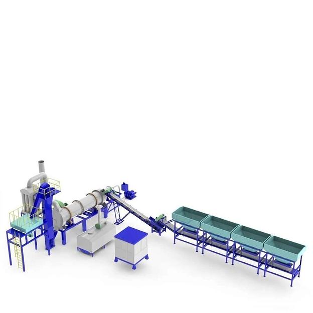 Асфальтобетонный завод DHB-40 барабанного типа (40 т/ч) фото 1