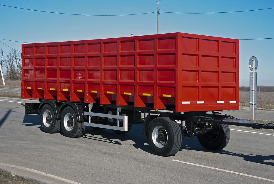 Прицеп ломовоз трехосный фото 1