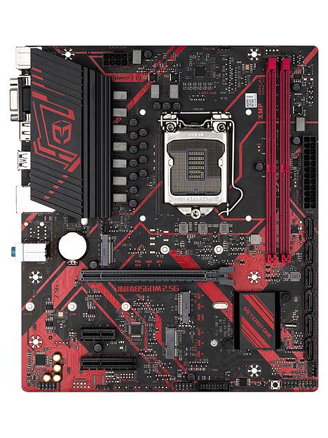 Материнская плата MAXSUN Meterstone B560M 2.5G, Socket1200, mATX, Retail, 2xDDR4, PCIe4.0, 2xM.2, 2.5GLAN, M.2 WiFi, PS2, 4xUSB2, 6xUSB3, CPU TDP 95Вт, VGA, HDMI, DP (MSMS-B560M-2.5G) фото 1