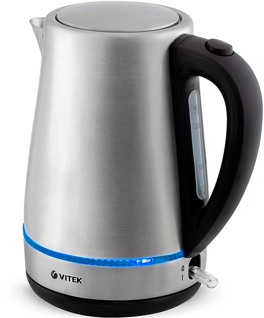Чайник электрический Vitek VT-7096 1.7л. 2150Вт сталь корпус: нерж.сталь фото 5