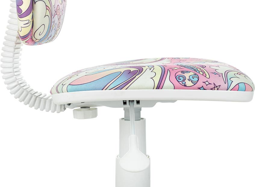 Кресло детское Бюрократ CH-W204NX мультиколор луна розовая крестов. пластик пластик белый фото 6