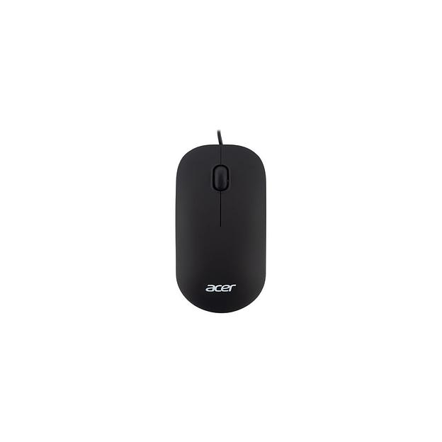 Мышь проводная Acer OMW122, оптическая, USB, 1200dpi, черный [zl.mceee.00v] фото 1