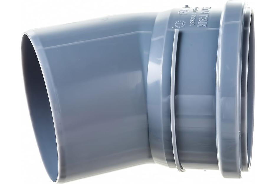 Отвод канализационный 30 град. 110 фото 3