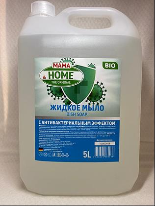 Жидкое мыло Mama&Home с антибактериальным эффектом, 5 л фото 6