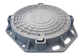 Люк чугунный 250кН (тип Т) С запорным устр-вом euro ОПТ фото 1