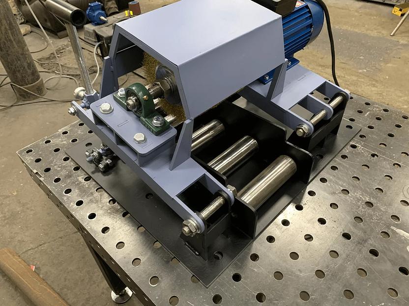 Станок зачистной для профильных и круглых труб до 160 мм (ЗС-160) фото 4